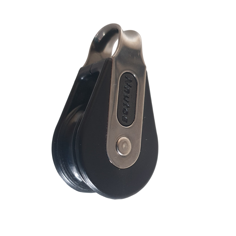 Nautos 39mm Block mit Bügel, 1-scheibig